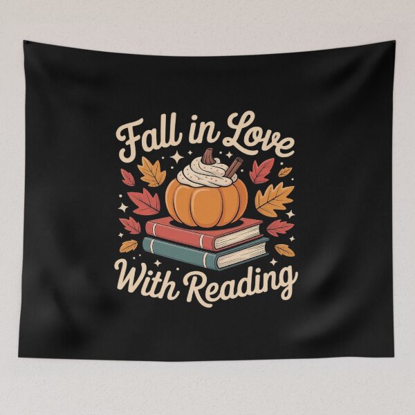 Item preview, Fall In Love With Reading Autumn Librarian .Book Lover designed and sold by BubblePancake.