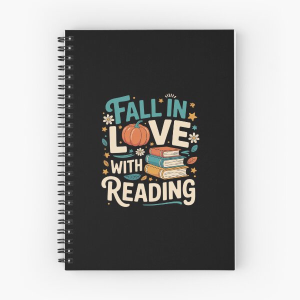 Item preview, Fall In Love With Reading Book Autumn Pumpkins And Teachers designed and sold by BubblePancake.