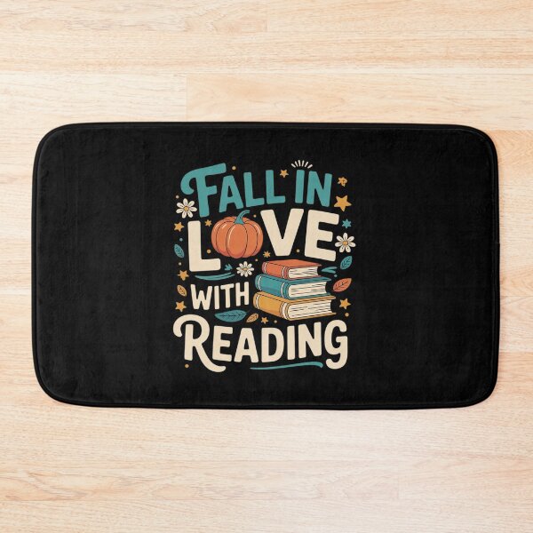 Item preview, Fall In Love With Reading Book Autumn Pumpkins And Teachers designed and sold by BubblePancake.
