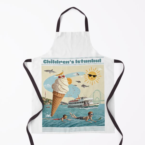 Item preview, Children's Istanbul Dream - Whimsical Cityscape Art designed and sold by asliberry.