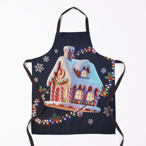 Item preview, Magical Floating Gingerbread House – Whimsical Christmas 3D Cartoon Art designed and sold by RBToper.