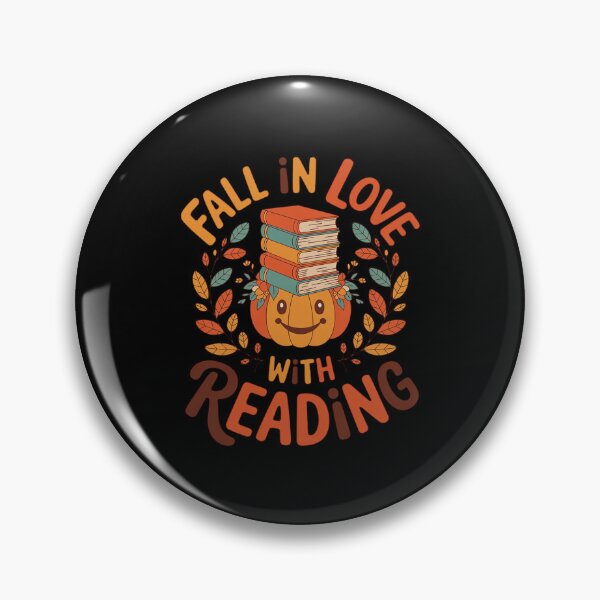 Item preview, Fall In Love With Reading Book Autumn Pumpkins designed and sold by BubblePancake.