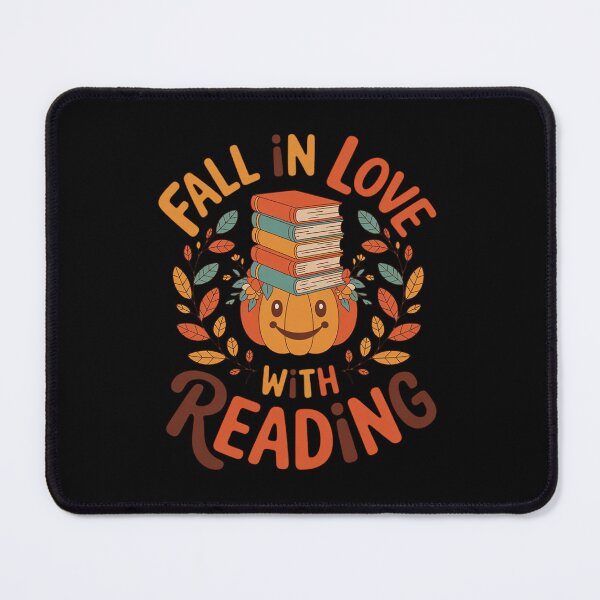 Item preview, Fall In Love With Reading Book Autumn Pumpkins designed and sold by BubblePancake.