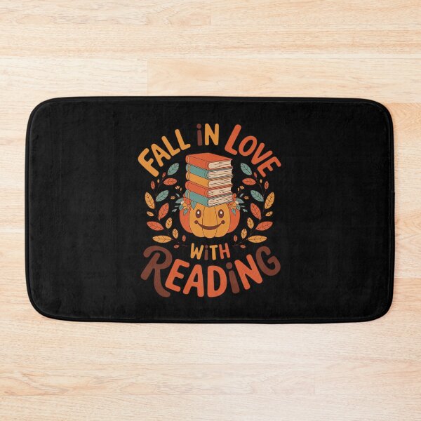 Item preview, Fall In Love With Reading Book Autumn Pumpkins designed and sold by BubblePancake.