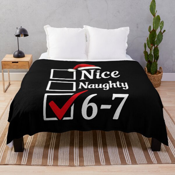Item preview, Trendy 6-7 Meme Nice Naughty 67 Christmas Funny Graphic designed and sold by PatriciaKelsey.