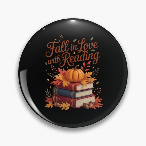 Item preview, Fall in Love with Reading Book Autumn Teachers designed and sold by BubblePancake.