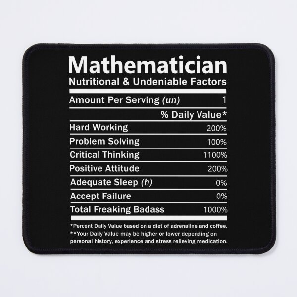 Item preview, Mathematician designed and sold by aswmhmlc71.