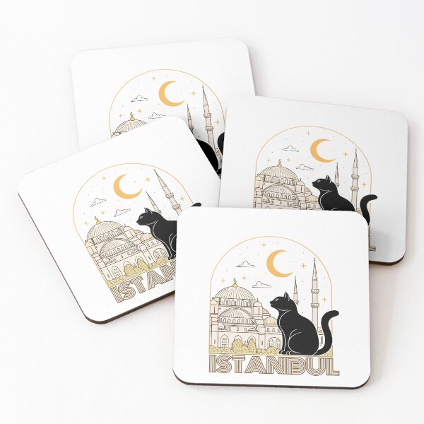 Item preview, Sultanahmet Cat - Istanbul Cat Sticker  designed and sold by asliberry.