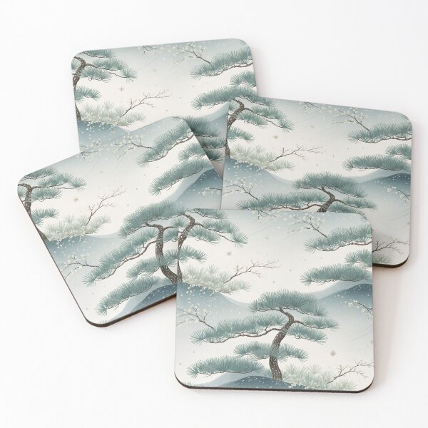 Item preview, Japanese Pine Tree Pattern designed and sold by Tamas Das.