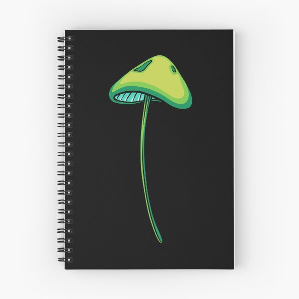 Item preview, Psychedelic Neon Green Magic Mushroom designed and sold by ariverrr.
