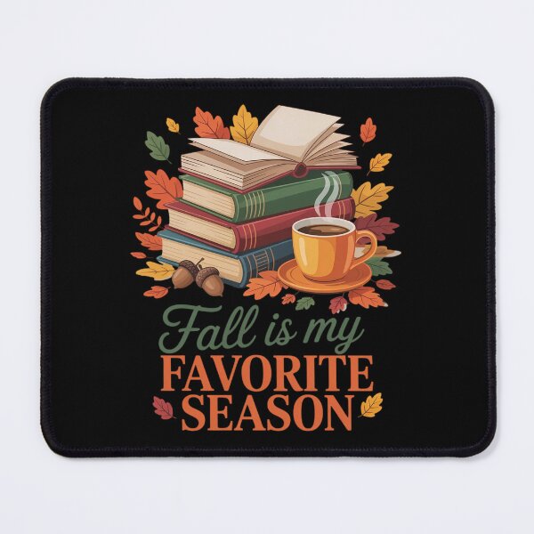 Item preview, Fall Is My Favorite Season Autumn Vibes Book Leaves Women designed and sold by BubblePancake.