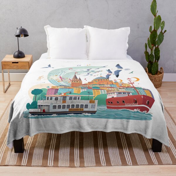 Item preview, Heartbeat of Istanbul - Iconic Cityscape Design   designed and sold by asliberry.