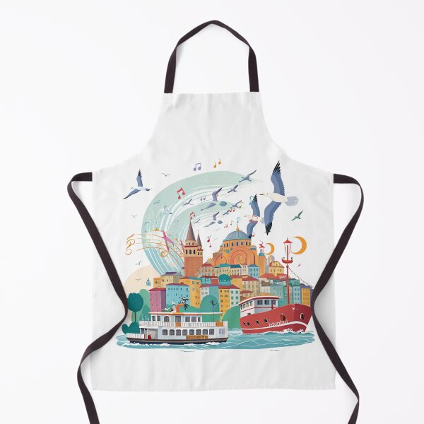 Item preview, Heartbeat of Istanbul - Iconic Cityscape Design designed and sold by asliberry.