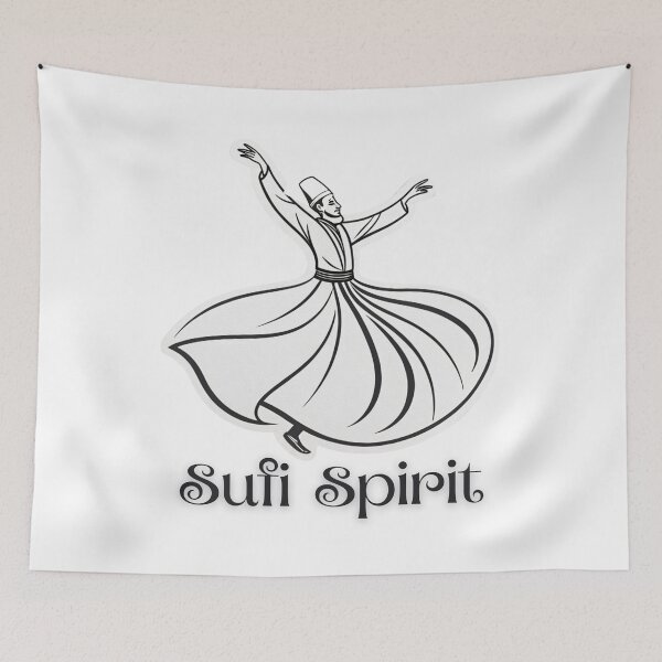 Item preview, Whirling Dervish Sufi Spirit Dance Art Design designed and sold by asliberry.