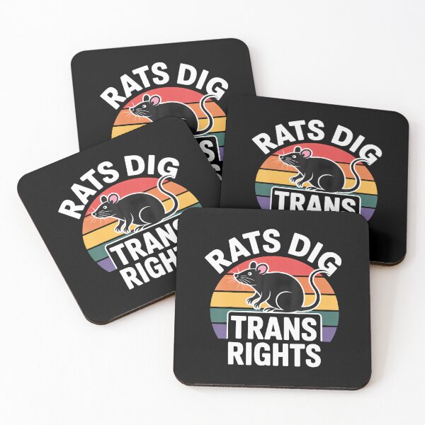 Item preview, Rats Dig Trans Rights Queer Support Ally Lgbtq - designed and sold by SarahLorri.