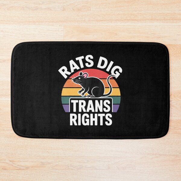 Item preview, Rats Dig Trans Rights Queer Support Ally Lgbtq - designed and sold by SarahLorri.