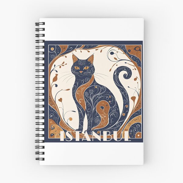 Item preview, Mystical Istanbul Cat - Ornate Feline Art  designed and sold by asliberry.