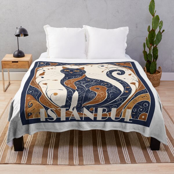 Item preview, Mystical Istanbul Cat - Ornate Feline Art  designed and sold by asliberry.