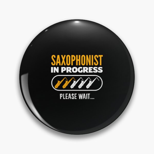 Item preview, Jazz Saxophone Funny Saxophonist In Progress designed and sold by AlyceLynne.