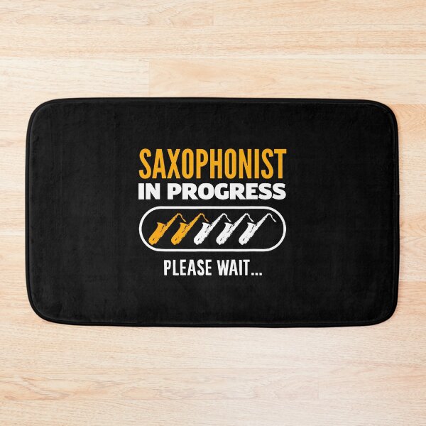 Item preview, Jazz Saxophone Funny Saxophonist In Progress designed and sold by AlyceLynne.