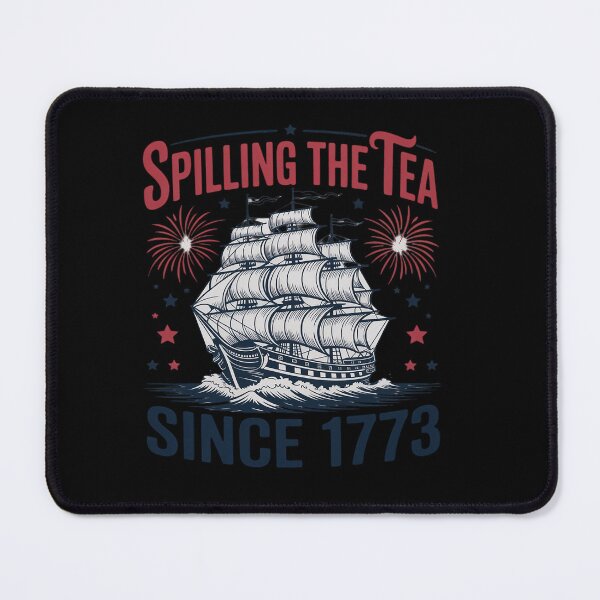 Item preview, Spilling The Tea Since 1773 designed and sold by RayhendersonArt.
