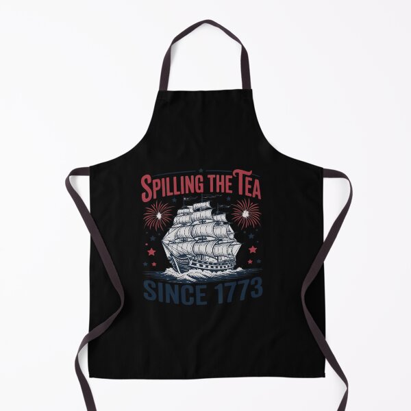 Item preview, Spilling The Tea Since 1773 designed and sold by RayhendersonArt.