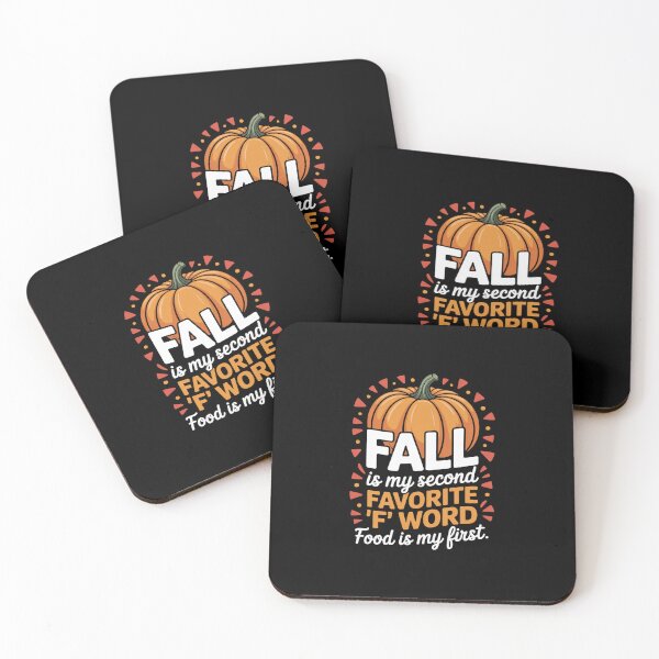 Item preview, Fall Is My Second Favorite F Word Food Is My First - Fun Say designed and sold by BubblePancake.