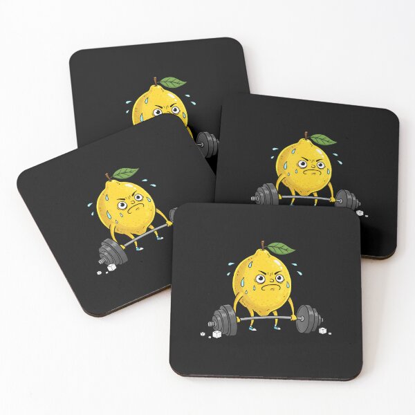 Item preview, Funny Lemon Humor Fruit Gym Weightlifting Design designed and sold by DawnPatricia.