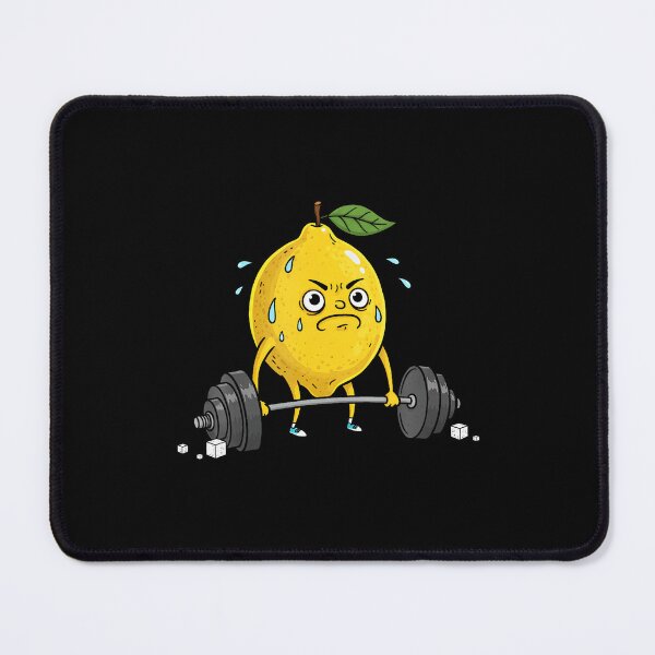 Item preview, Funny Lemon Humor Fruit Gym Weightlifting Design designed and sold by DawnPatricia.