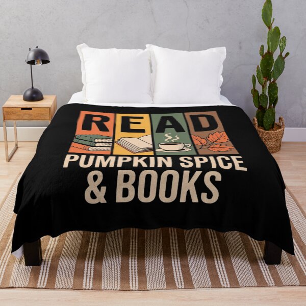 Item preview, Fall Pumpkin Spice Latte Book Lover Cozy Autumn Reading designed and sold by BubblePancake.