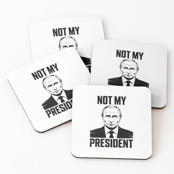 Item preview, Not My President Vladimir Putin Russia Politic Man Woman designed and sold by VasilisLamArt.