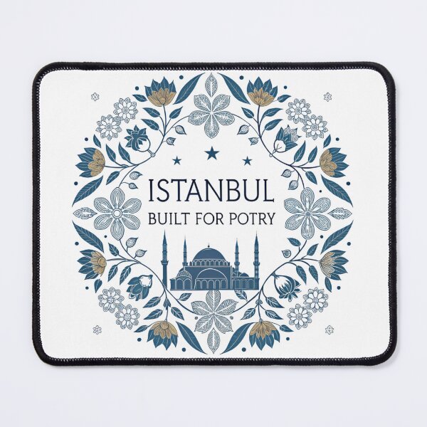 Item preview, Istanbul Built for Poetry - Floral Mosque Design designed and sold by asliberry.