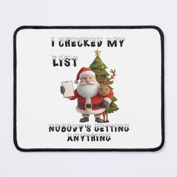 Item preview, Nobody's Getting Anything - Snowy Font (Black Text) designed and sold by Oaks Creations.