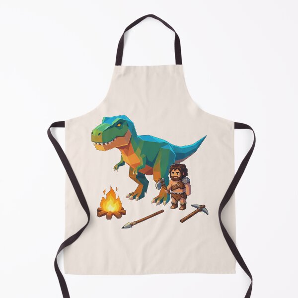 Item preview, Low-Poly Dinosaur Ark Survival Design – Stylized Game Art designed and sold by bennasener.