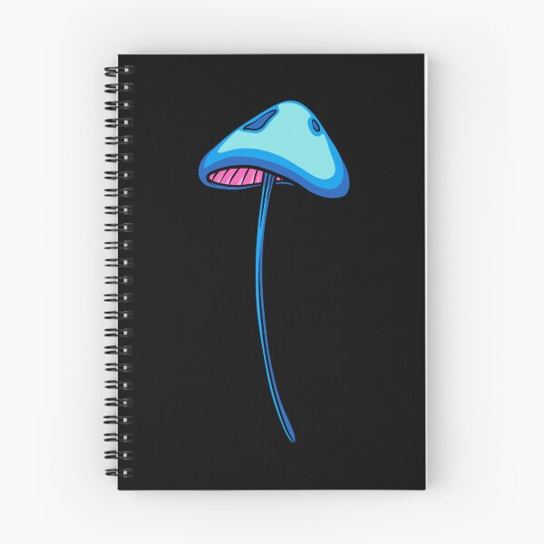 Item preview, Psychedelic Neon Blue Magic Mushroom designed and sold by ariverrr.