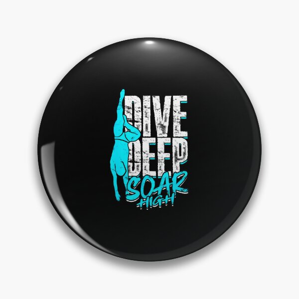 Item preview, Diving Scuba Dive Freediving Dive Deep Soar High designed and sold by SelmaBonnie.