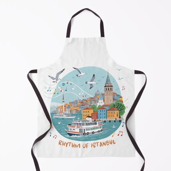 Item preview, Rhythm of Istanbul - Galata Tower & Bosphorus Harmony designed and sold by asliberry.
