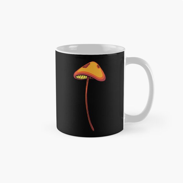 Item preview, Psychedelic Neon Orange Magic Mushroom designed and sold by ariverrr.