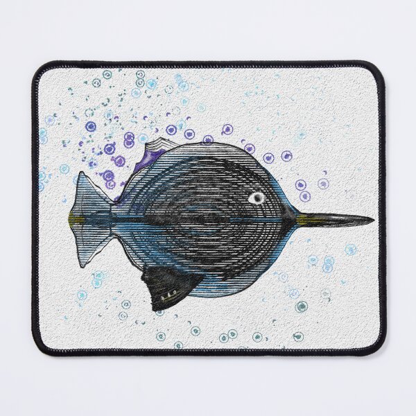 Item preview, abstract fish   designed and sold by NB-Artmagic.