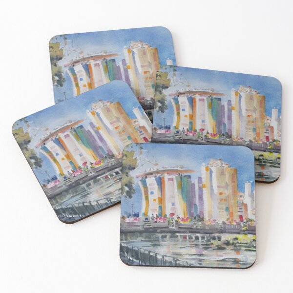 Item preview, Tanjong Rhu, MBS skyline designed and sold by Almondtree.