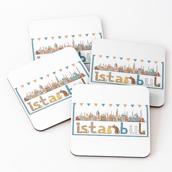 Item preview, Whiskers & Wonders: Cat-Filled Istanbul with Iconic Monuments designed and sold by asliberry.