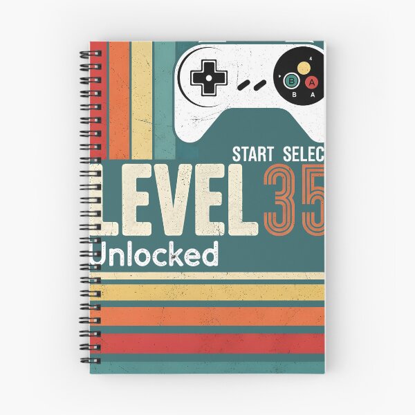 Item preview, Level 35 Unlocked png, 1988 Gift Shirt PNG, Retro Gamer 35th Birthday Sublimation designed and sold by sicty09Design.