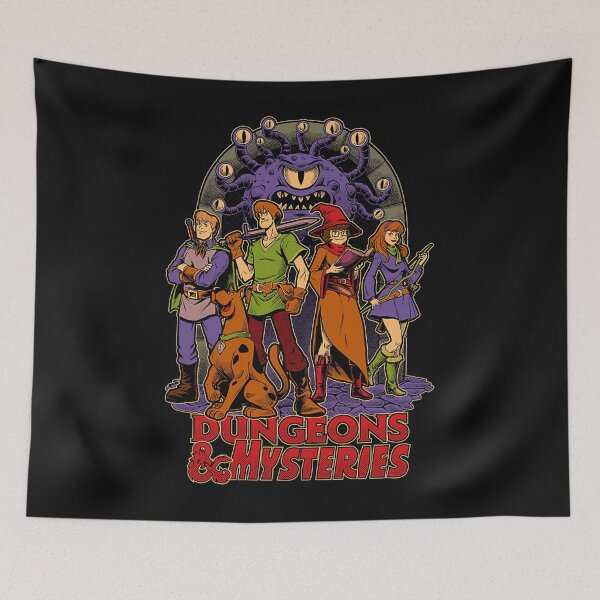 Item preview, Dungeonss And Mysteries - Rpg Vintage Dog Cartoon designed and sold by CoryLowe8.