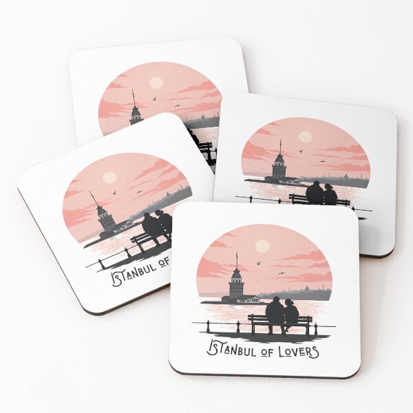 Item preview, Istanbul of Lovers - Romantic Maidens Tower Sunset   designed and sold by asliberry.