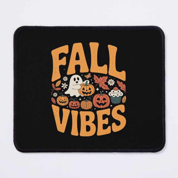Item preview, Fall Vibes Pumpkin Spice Ghost Fall Leaves Thanksgiving designed and sold by BubblePancake.