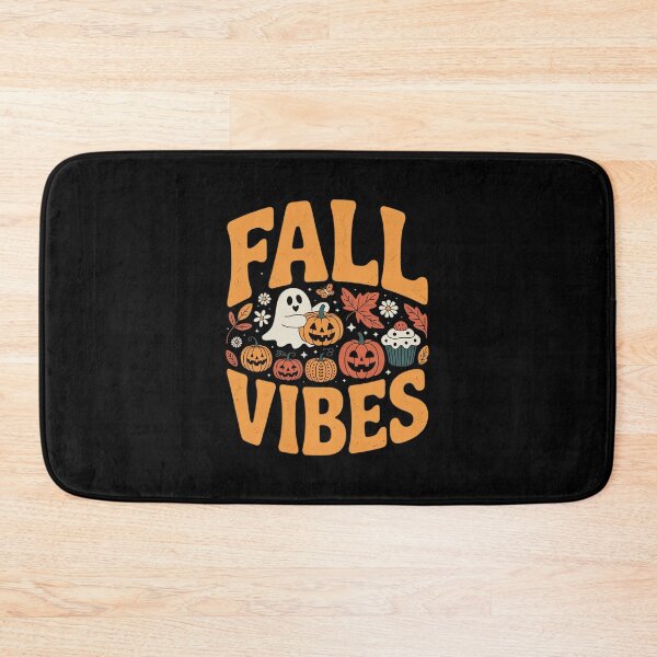 Item preview, Fall Vibes Pumpkin Spice Ghost Fall Leaves Thanksgiving designed and sold by BubblePancake.