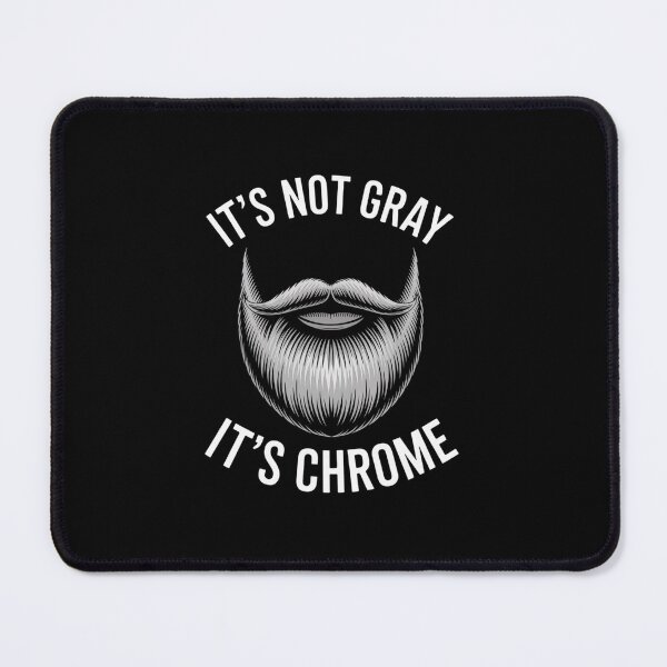 Item preview, It's Not Gray It's Chrome Beard Care Tank Top designed and sold by VasilisLamArt.