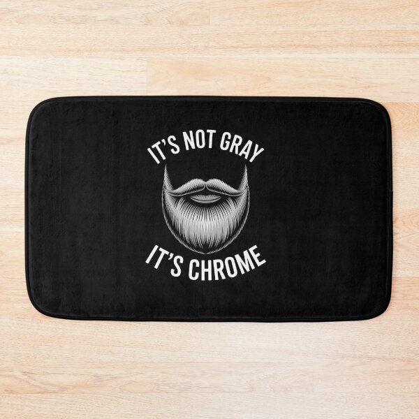 Item preview, It's Not Gray It's Chrome Beard Care Tank Top designed and sold by VasilisLamArt.