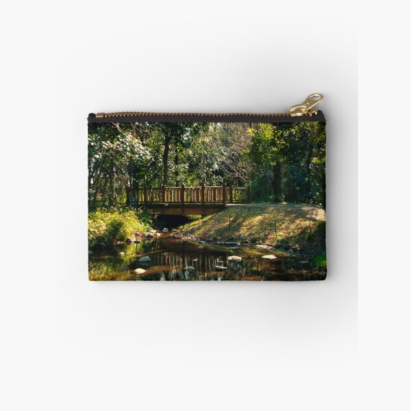 Item preview, Peaceful Forest Bridge over Stream designed and sold by Ataqhin.
