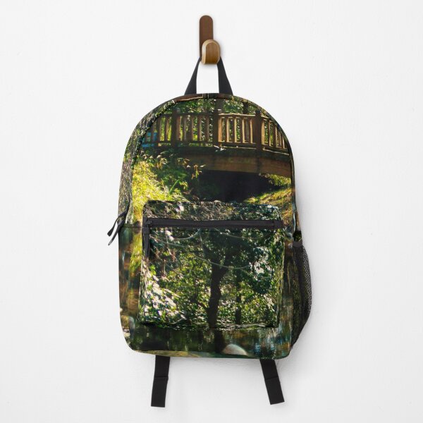 Item preview, Peaceful Forest Bridge over Stream designed and sold by Ataqhin.